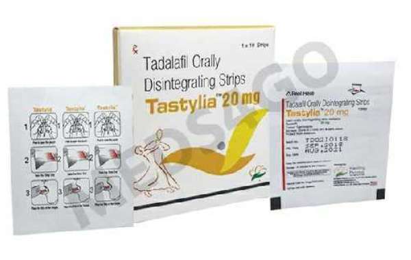 Fast Dissolving Tastylia 20 mg Strips for ED | Meds4go