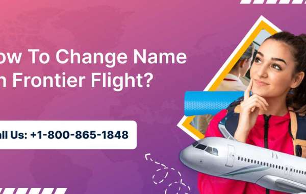 How To Change Name On Frontier Flight?