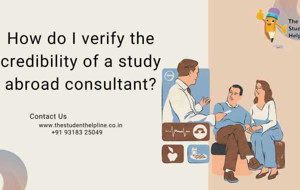 How do I verify the credibility of a study abroad consultant?