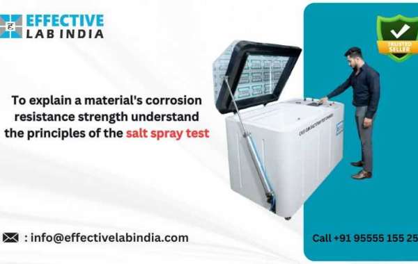 To explain a material’s corrosion resistance strength understand the principles of the salt spray test