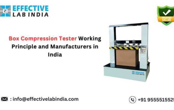 Box Compression Tester Working Principle and Manufacturers in India