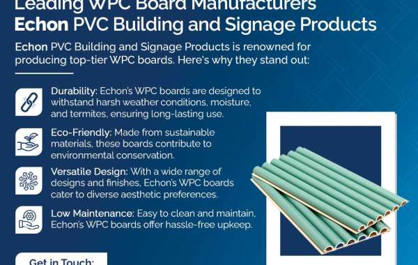 Premium WPC Sheet Manufacturer: Echon PVC Building and Signage Products