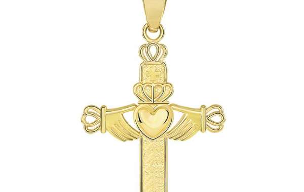 Elegant 14k Gold Cross Necklace for Women