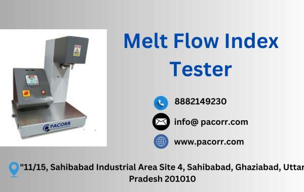 Optimize Polymer Production with Pacorr's Cutting-Edge Melt Flow Index Tester for Precise Material Characterization